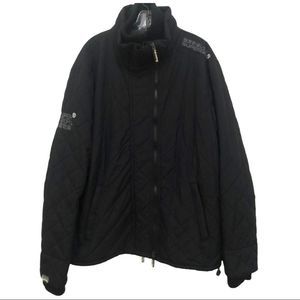 Superdry Japan Black The Windcheater Jacket Size 2XL